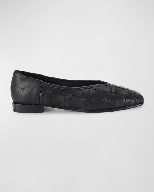 Frye woven flats clearance
