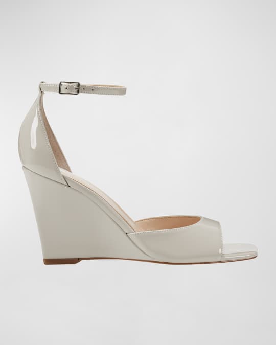 Marc Fisher LTD Camira Ankle Strap Wedges Neiman Marcus