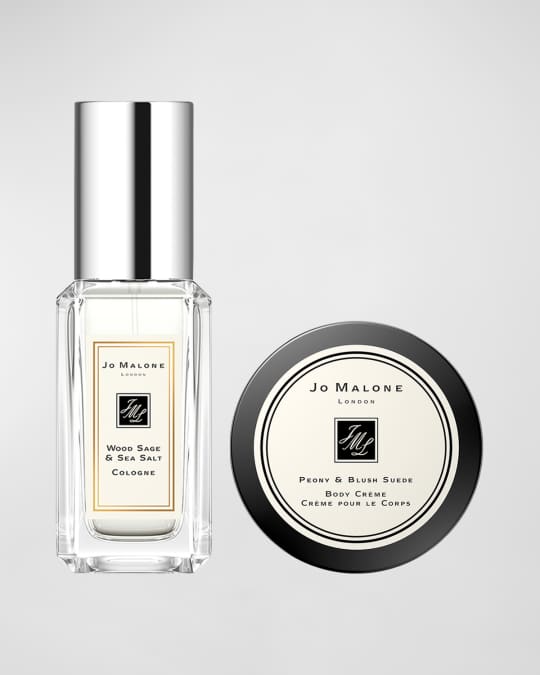 Jo Malone London Wood Sage & Sea Salt and Peony & Blush Suede Bundle