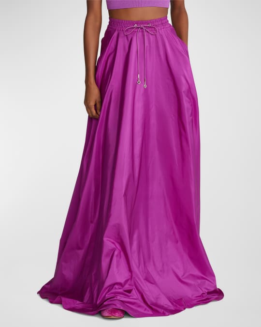 Taffeta skirt dress ralph lauren top
