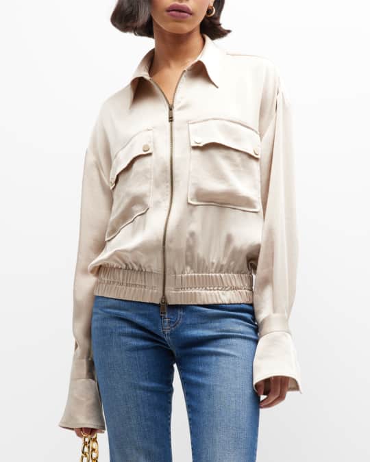 Ramy brook leather jacket online