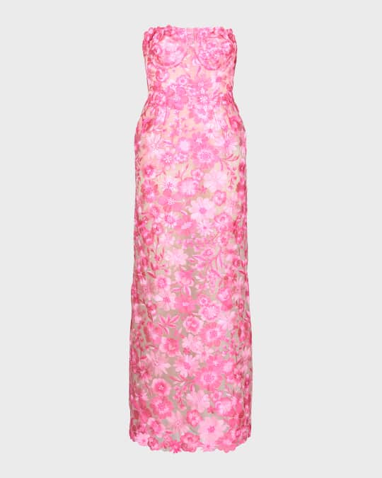 Zac posen top floral dress