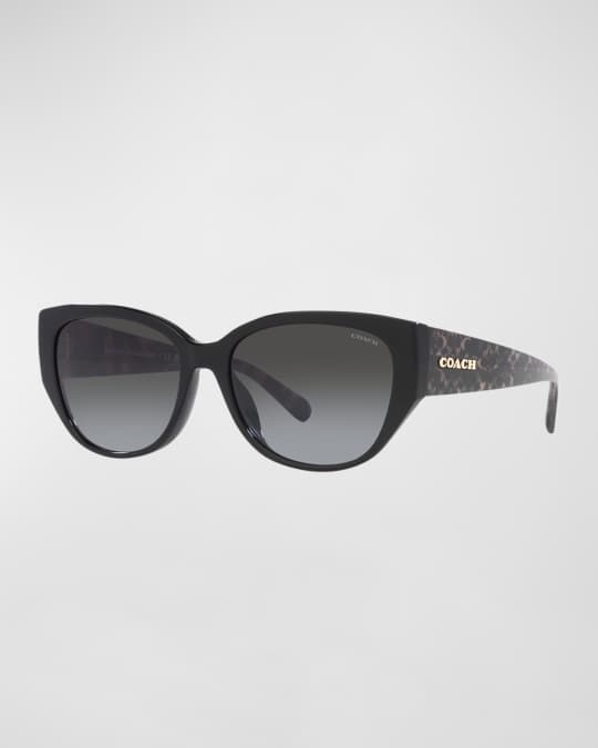 All-Over Monogram Acetate Cat-Eye Sunglasses 