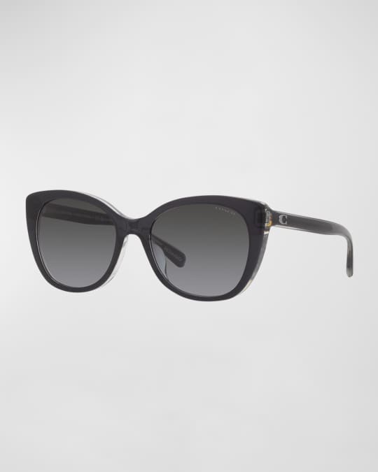 Polarized C-Monogram Acetate Cat-Eye Sunglasses 