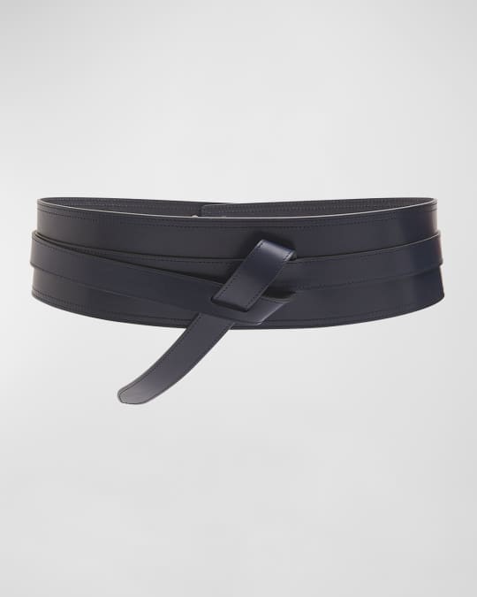 Isabel Marant Moshy Pull-Through Leather Belt | Neiman Marcus