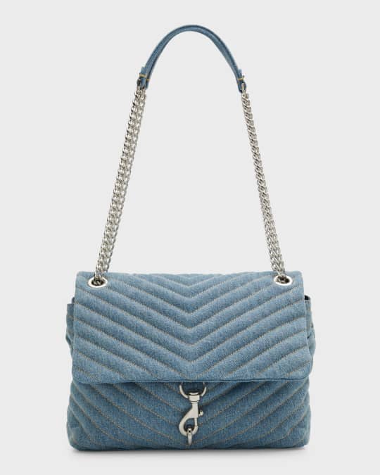 Edie denim shoulder bag 2025