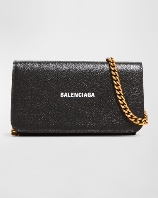 Balenciaga hotsell strap wallet