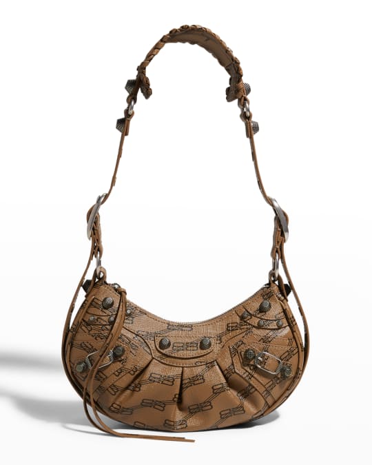 Balenciaga Le Cagole XS Monogram Shoulder Bag Neiman Marcus