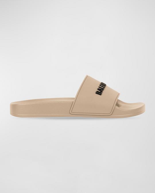 Balenciaga Men\'s Beige Slides Men main image 3