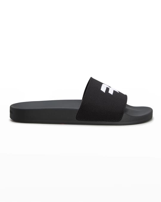 Men s B Logo Pool Slides