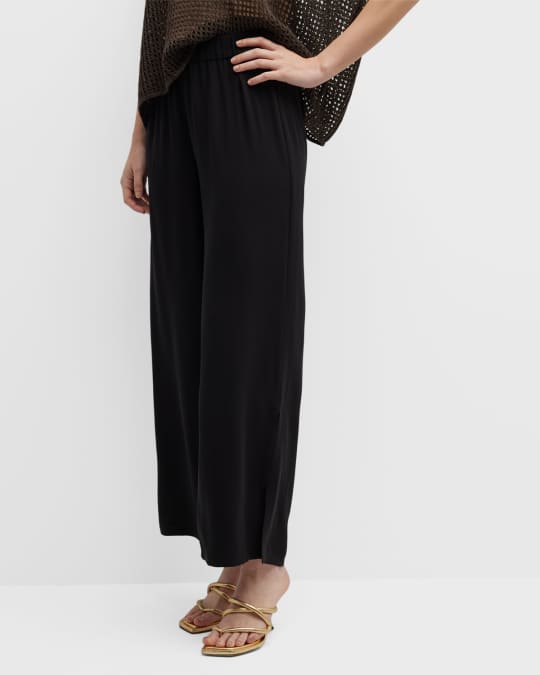Eileen fisher wide leg crop pants sales