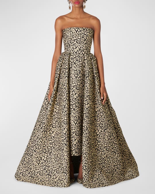 Carolina herrera leopard dress hotsell