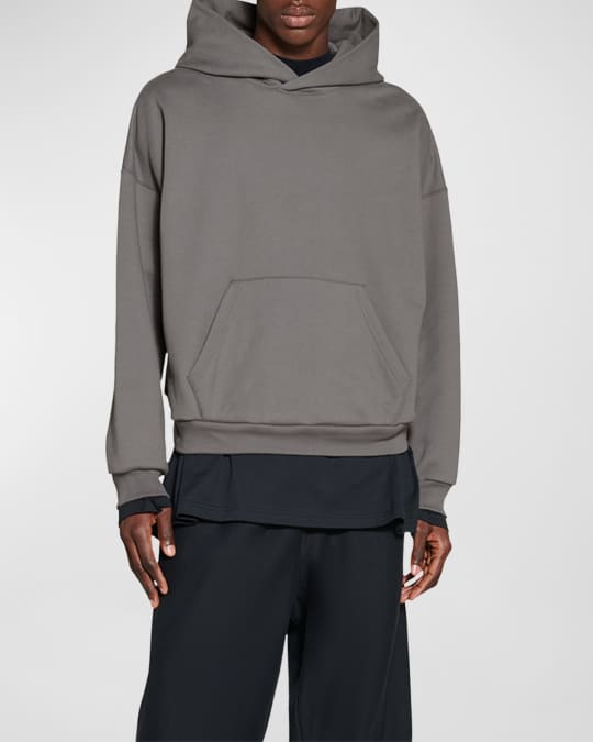【BALENCIAGA】AL MEDIUM FIT HOODIE Balenciaga Medium Fit Back Hoodie | Saks Fifth Avenue