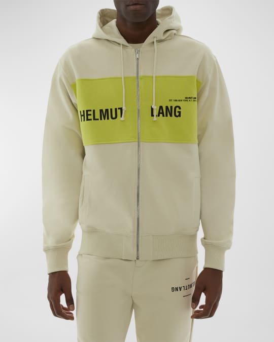 Yellow helmut lang hoodie cheap