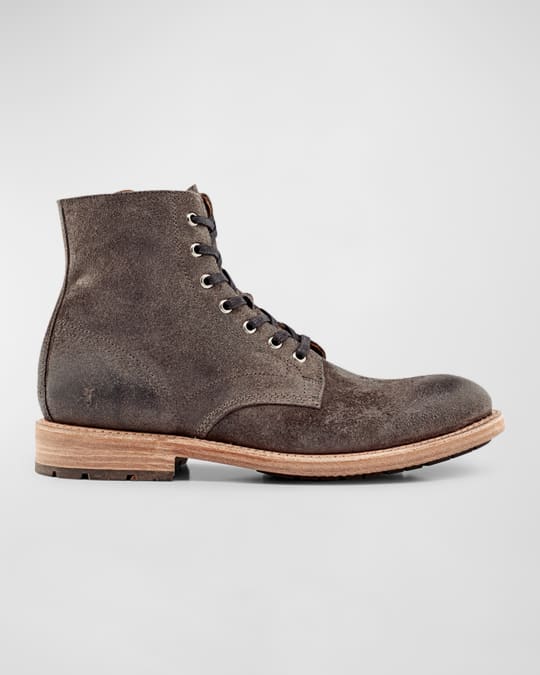 frye men's bowery lace up combat boot