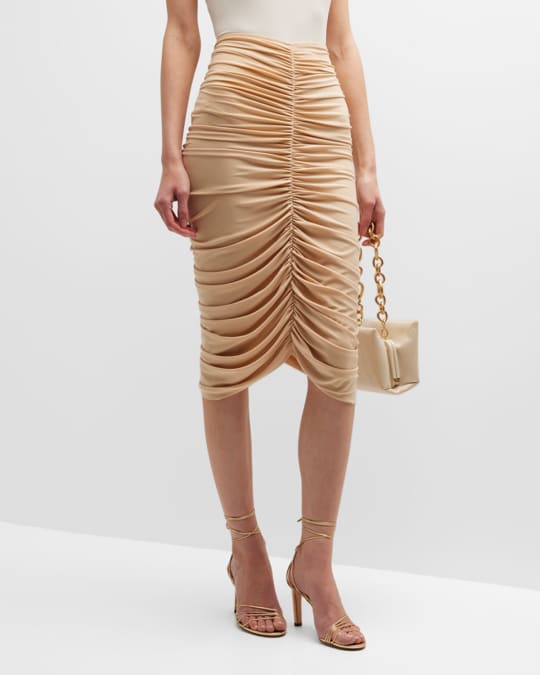 Norma kamali high low skirt clearance