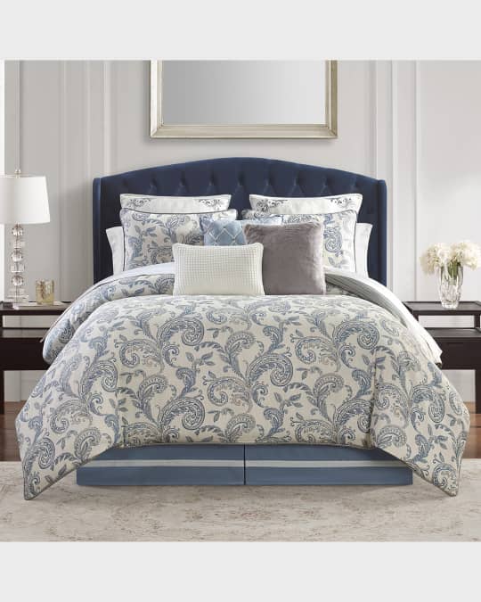 Waterford queen top comforter set