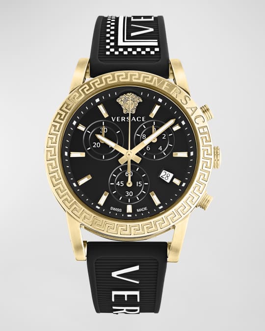 Versace gold sport tech watch top