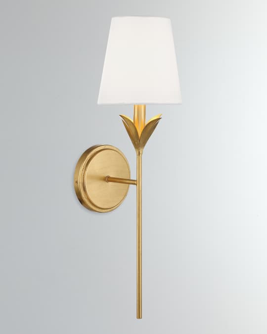 Broche 1-Light Antique Wall Mount