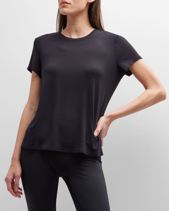 Alo Yoga All Day Short-Sleeve T-Shirt | Neiman Marcus