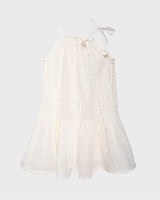 Zimmermann Girl's Devi Lace Drop Waist Halter Dress, Size 2-12 | Neiman  Marcus