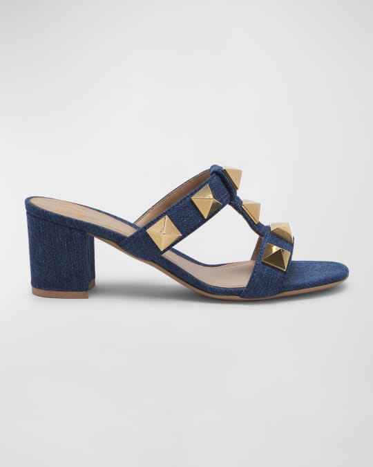 Valentino block sandals cheap
