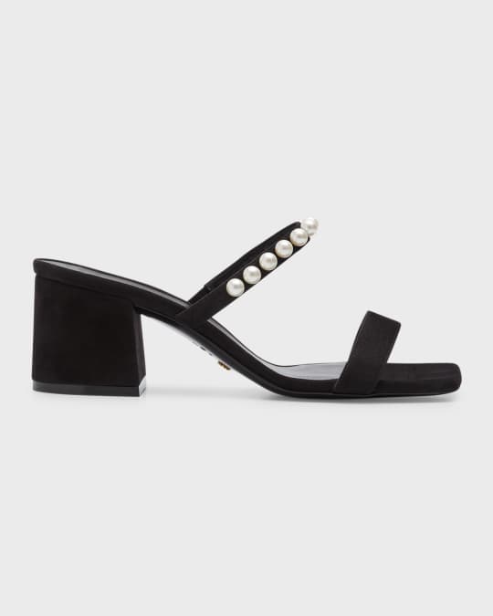 ＊Stuart Weitzman＊ Goldie Pool Slide Sandal 関税/送料込 Amazon.com: Stuart Weitzman Goldie Slide Black 5.5 M