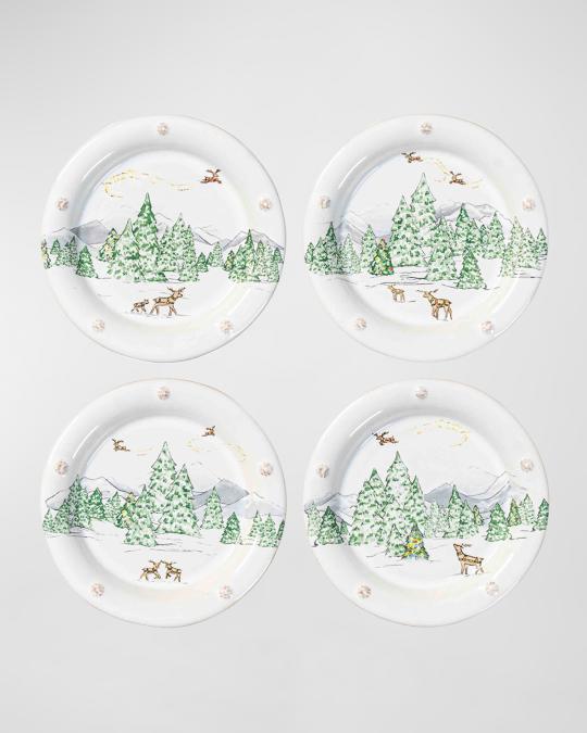Berry & Thread North Pole Dinner Plate - By Juliska