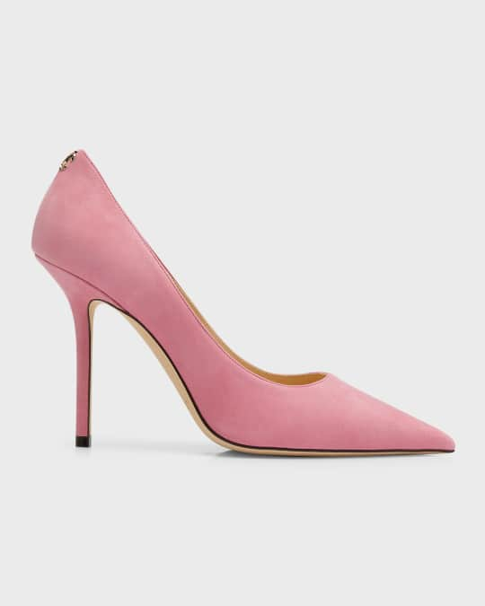 Jimmy Choo Love Suede Stiletto Pumps | Neiman Marcus