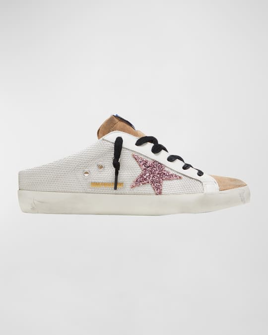 【送料&関税込】Golden  Slide Classic Glittered Sneaker Golden Goose Slide Glitter Sneakers | EB