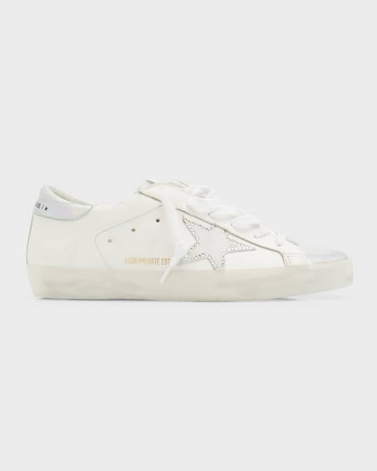 Superstar Iridescent Crystal Low Top Sneakers