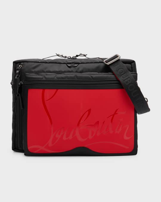 Men s Loubideal Nylon Messenger Bag