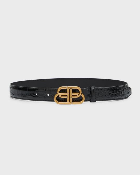 Balenciaga BB Thin Belt | Neiman Marcus display picture 2