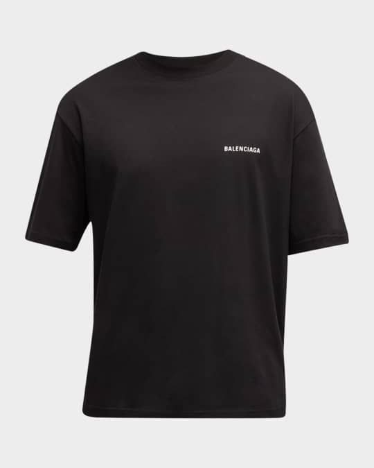 Balenciaga Men's Copyright Logo T-Shirt | Neiman Marcus