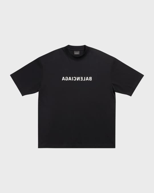 Balenciaga Men's Mirror Balenciaga T Shirt Medium Fit