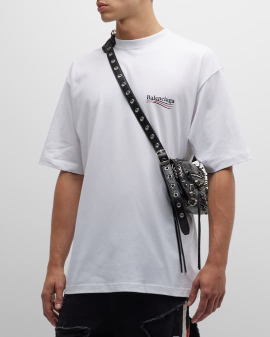 Balenciaga Men's Political Campaign T Shirt Large Fit