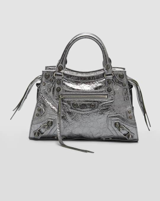 Balenciaga Neo Cagole XS Handbag Metallized | Neiman Marcus