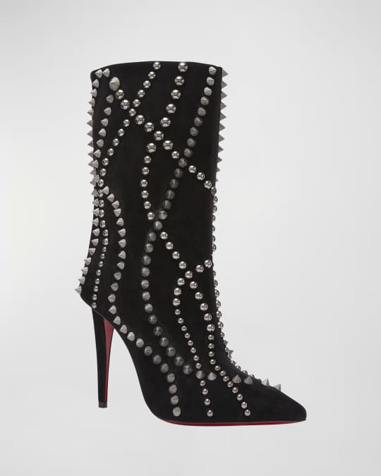 Louboutin clearance spiked boots