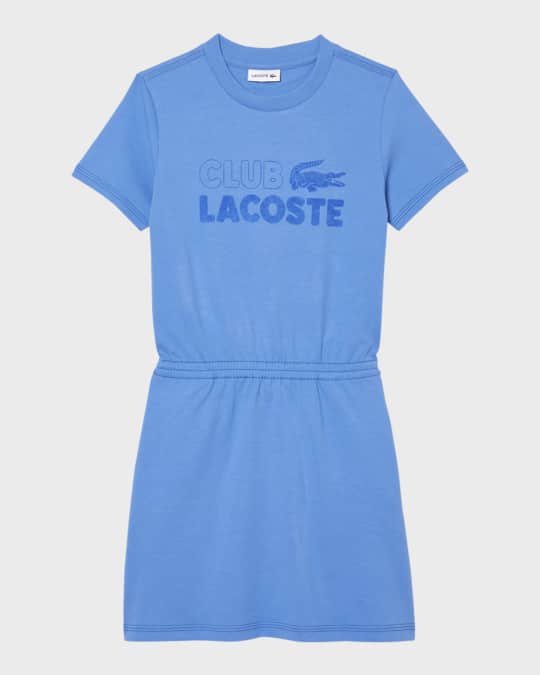 lacoste t shirt dress Lacoste Trimmed Jersey Dress