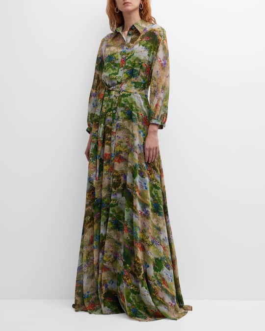 Chiffon shirt discount gown