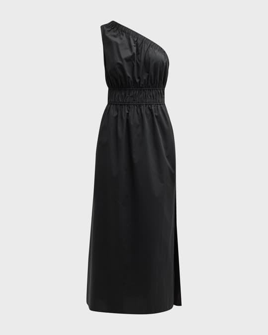rails one shoulder black dress Rails Anita Dress in Black