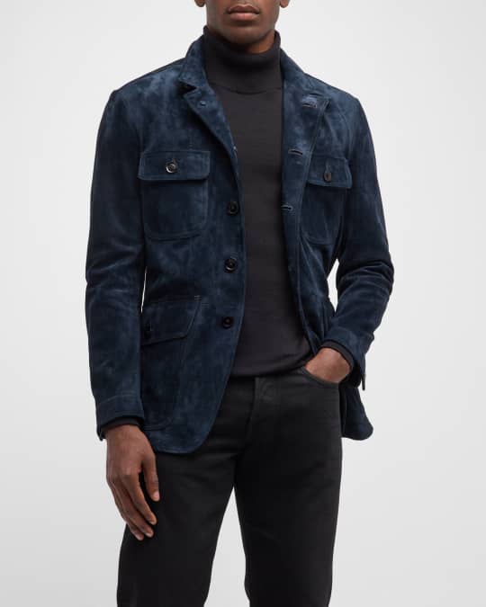 Tom ford suede field jacket cheap
