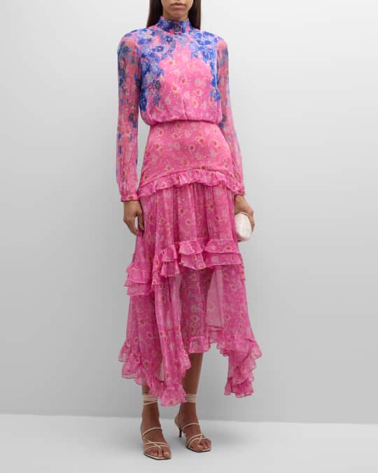 Saloni celia c dress outlet