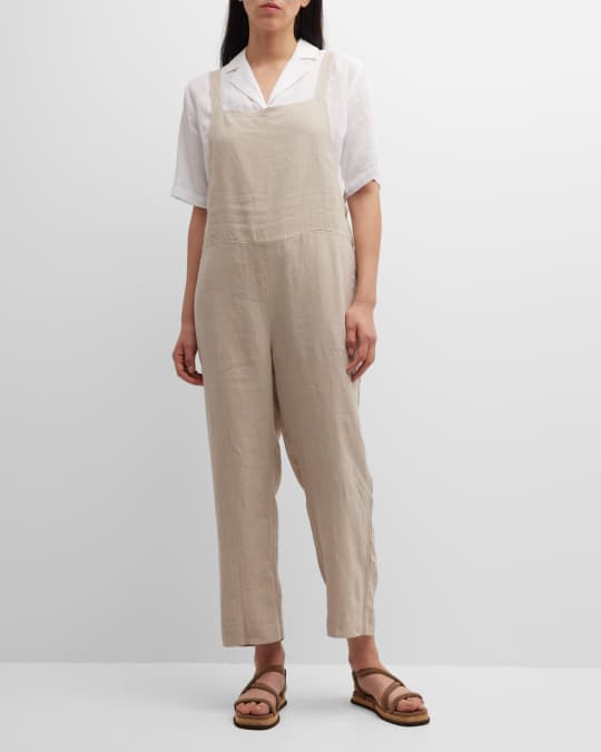 Eileen fisher organic cotton crepe jumpsuit store
