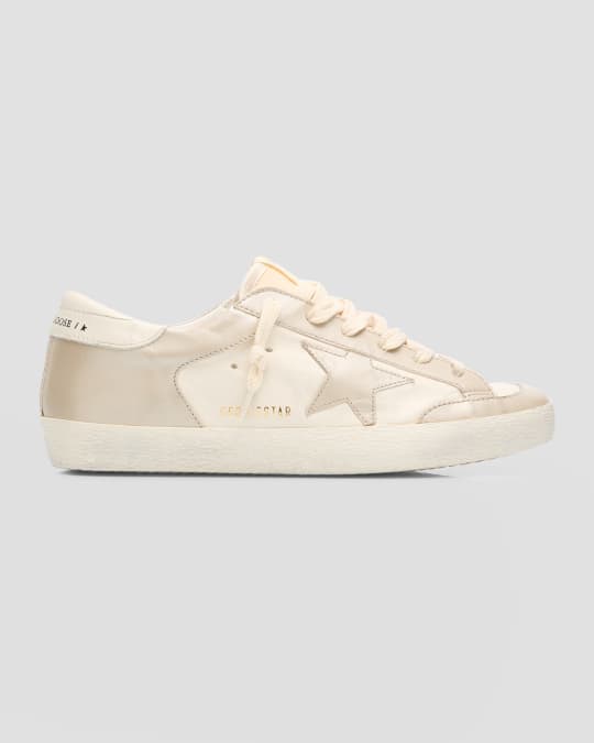 Superstar Nappa Leather Low-Top Sneakers