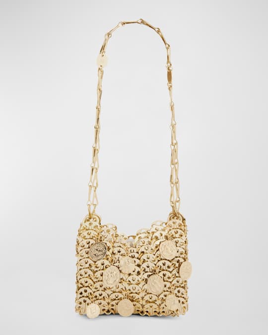 Rabanne 1969 Nano Horoscope Disc Chain Shoulder Bag | Neiman