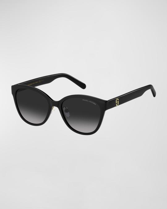 Marc Jacobs J Marc Round Two-Tone Acetate Sunglasses  display picture 2