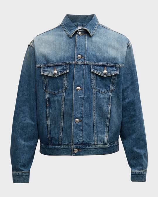 Burberry denim clearance trench