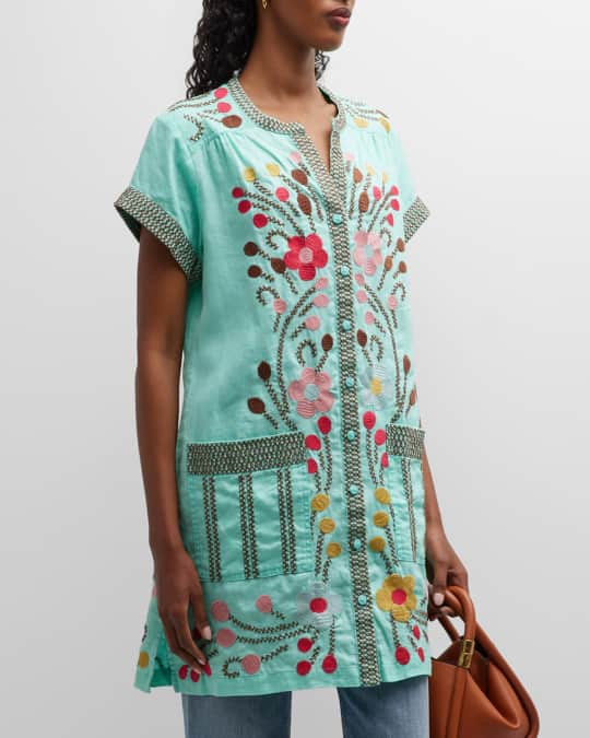 Johnny was ariel cropped blouse cheap