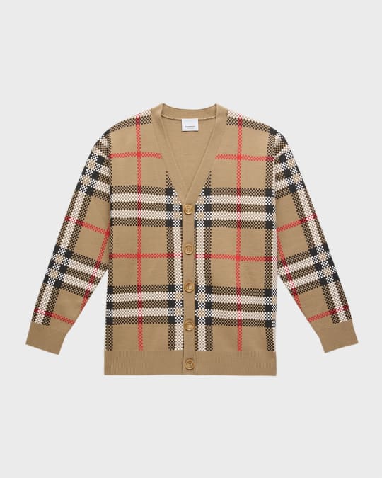Burberry pattern sweater clearance